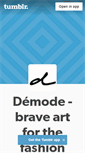 Mobile Screenshot of demode.se